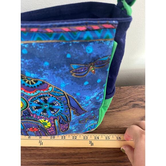 NWT Laurel Burch Blue Green Dog y2k - Picture 5 of 12